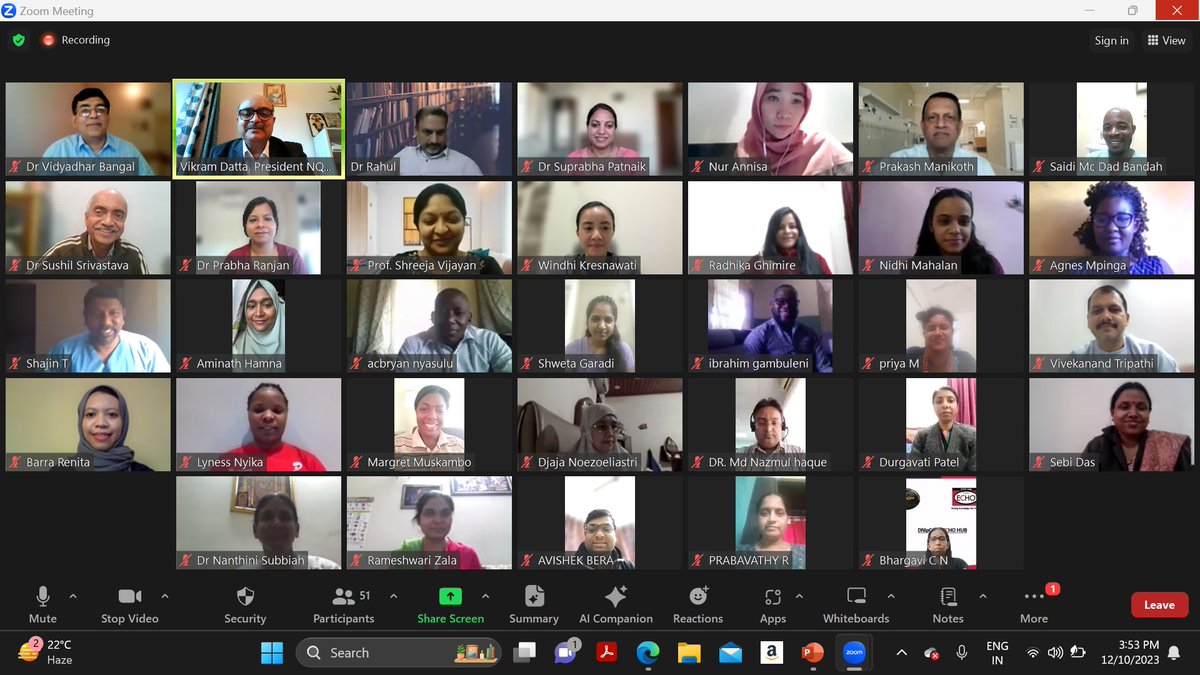 Dr Vikram Datta (@datta_vikram) on Twitter photo A phenomenal closing to the multicountry Coaching TOT for QI in Healthcare by <a href="/nqocnindia/">Nationwide Quality of Care Network</a> supported by <a href="/WHOSEARO/">World Health Organization South-East Asia</a> .Participants from 8 countries pledged to work cohesively for the cause of QI and Patient Safety. #WorkingtogethertoSaveLives <a href="/NeelamDhingra1/">Neelam Dhingra</a> <a href="/k_semrau/">Dr. Katherine Semrau</a> <a href="/PeterLachman/">Peter Lachman</a> A phenomenal closing to the multicountry Coaching TOT for QI in Healthcare by <a href="/nqocnindia/">Nationwide Quality of Care Network</a> supported by <a href="/WHOSEARO/">World Health Organization South-East Asia</a> .Participants from 8 countries pledged to work cohesively for the cause of QI and Patient Safety. #WorkingtogethertoSaveLives <a href="/NeelamDhingra1/">Neelam Dhingra</a> <a href="/k_semrau/">Dr. Katherine Semrau</a> <a href="/PeterLachman/">Peter Lachman</a>