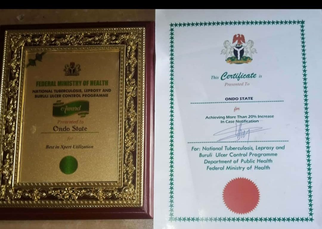 Oh YaY! We did it again!
Special Gratitude to the Entire Staff, Support System [Clinicians, Implementing partners], Families &amp; Friends of the Ondo State Ministry of Health's Tuberculosis, Leprosy and Buruli Ulcer Control Programme (OD-STBLCP) under the Department of Public Health