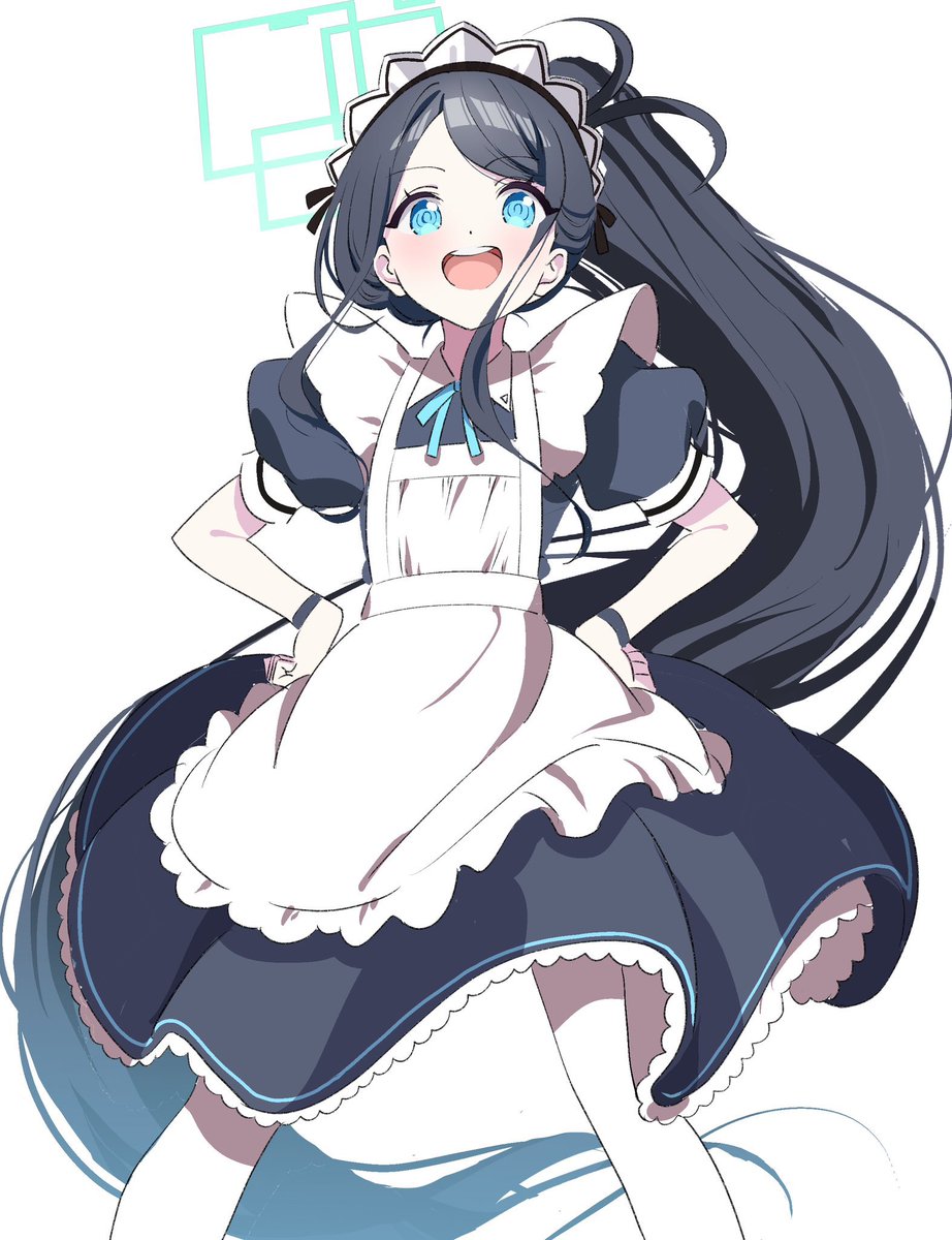 天童アリス(ブルアカ) ,メイドアリス 「メイドアリスちゃん! #今年も