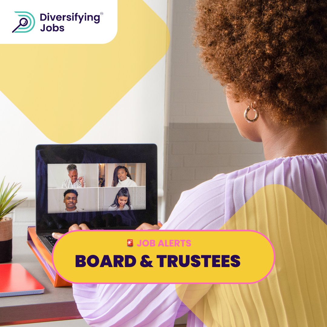 #Trustees and #BoardMembers feed into decisions about priorities, approve and help set budgets and strategy, and overall represent an organisation. Does this sound like a role for you? Visit Diversifying.io to find out more...