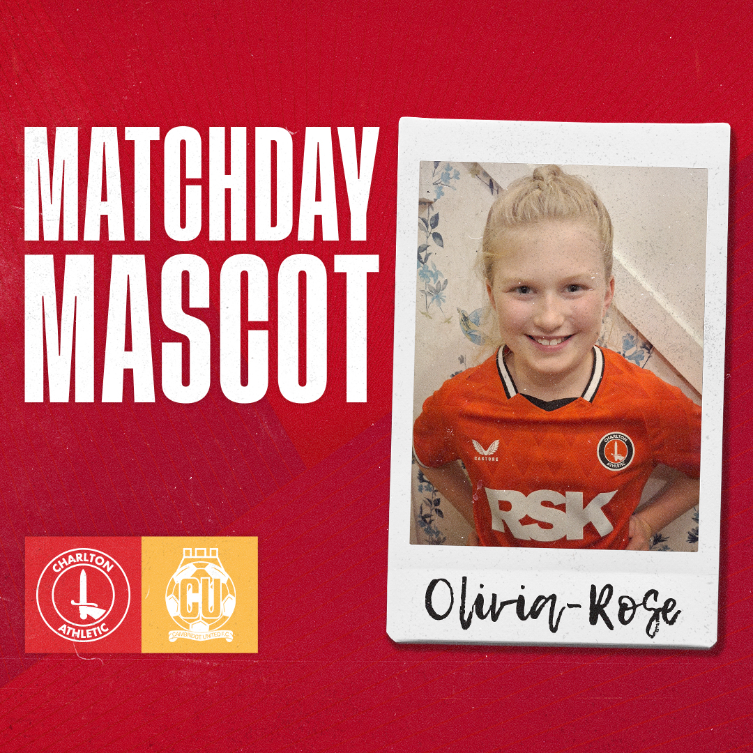CAFCofficial's tweet photo. Our matchday mascot 🔴

We hope you have a great day, Olivia-Rose! 🙌

#cafc