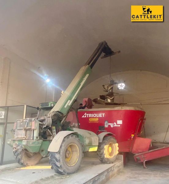 CattlekitP's tweet image. Team of TRIOLIET engineers is at Ever Fresh Farm for the Inspection  &amp;amp; Periodic Maintenance of stationary mixer.
Thanks a lot TRIOLIET Team for your contribution &amp;amp; support.
CATTLEKIT..
Healthy Cattle, Happy Farmer.
#AnythingFortheFarmer
#trioliet #team