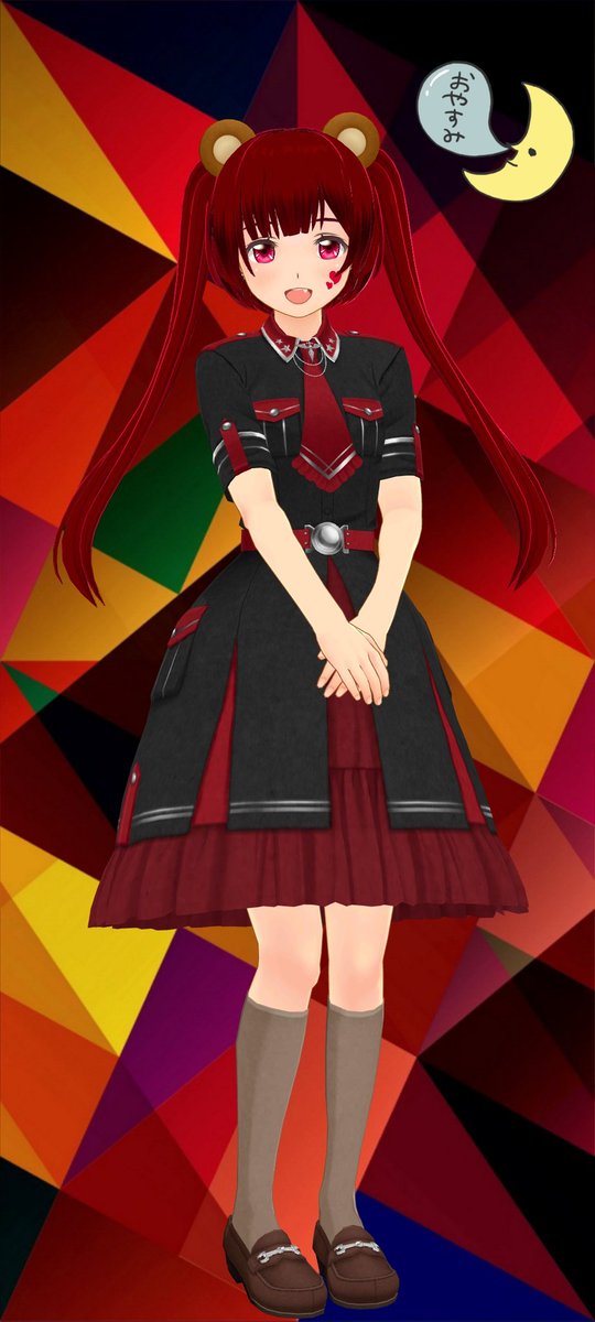 R24541279's tweet photo. 皆さん今日も1日
ヽ(●´∇｀●)ﾉおつかれさん
#おやすみVtuber
#Vtuber
#バーチャルYouTuber
#バ美肉アイドル https://t.co/z1GMax4v0T