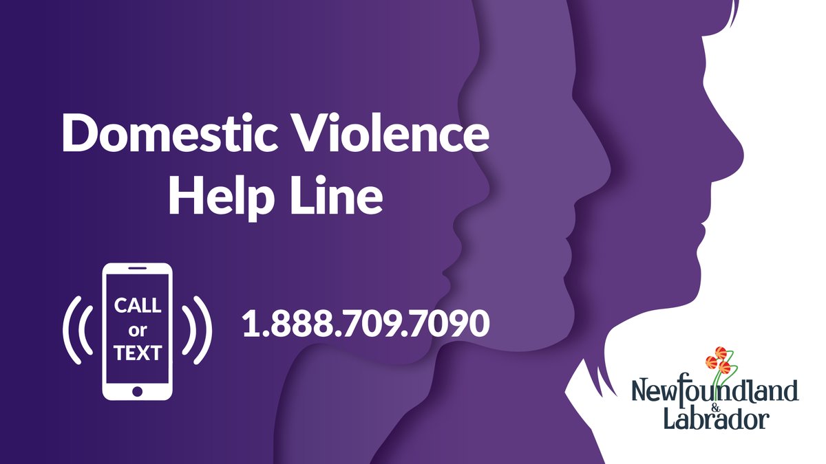 <a href="/RNC_PoliceNL/">Royal Newfoundland Constabulary</a> and <a href="/RCMPNL/">RCMP Newfoundland and Labrador</a> have Intimate Partner Violence units to respond to victims in domestic violence situations. Need help? call 911. Or, for information on support services call the Domestic Violence Help Line at: 1-888-709-7090. #16DaysOfActivism2023 <a href="/PamNParsons/">Pam Parsons - HarbourGracePortdeGrave</a>  #GovNL