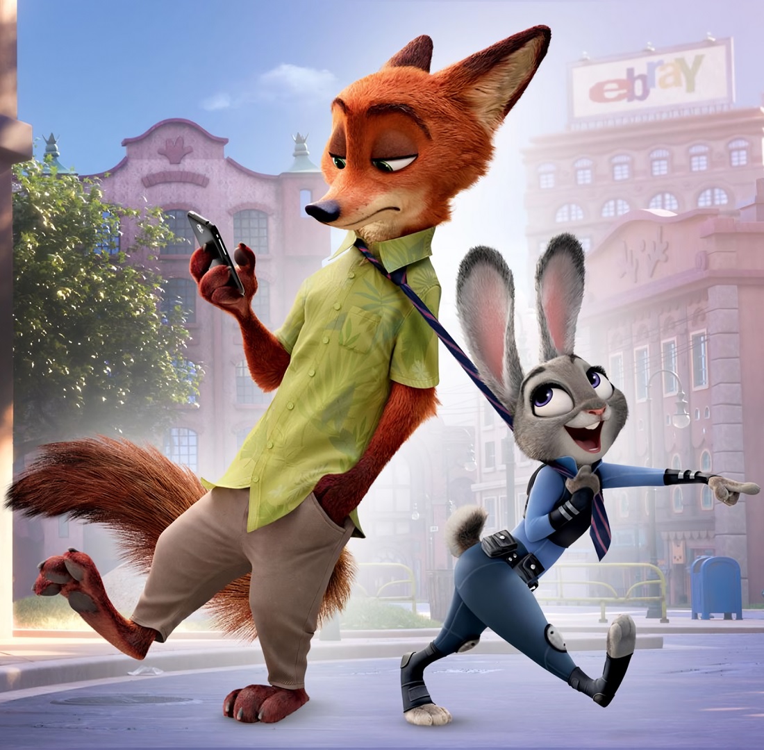 Dan_Android_st's tweet image. 🦊 🐰
#SongofSouth #Zootopia