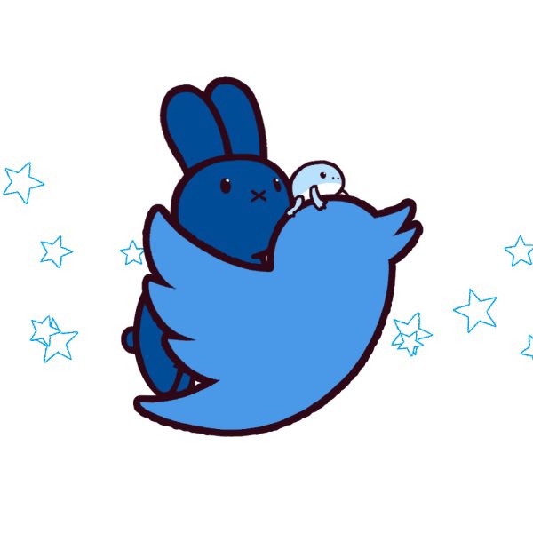 no humans white background star (symbol) simple background rabbit animal blue theme  illustration images