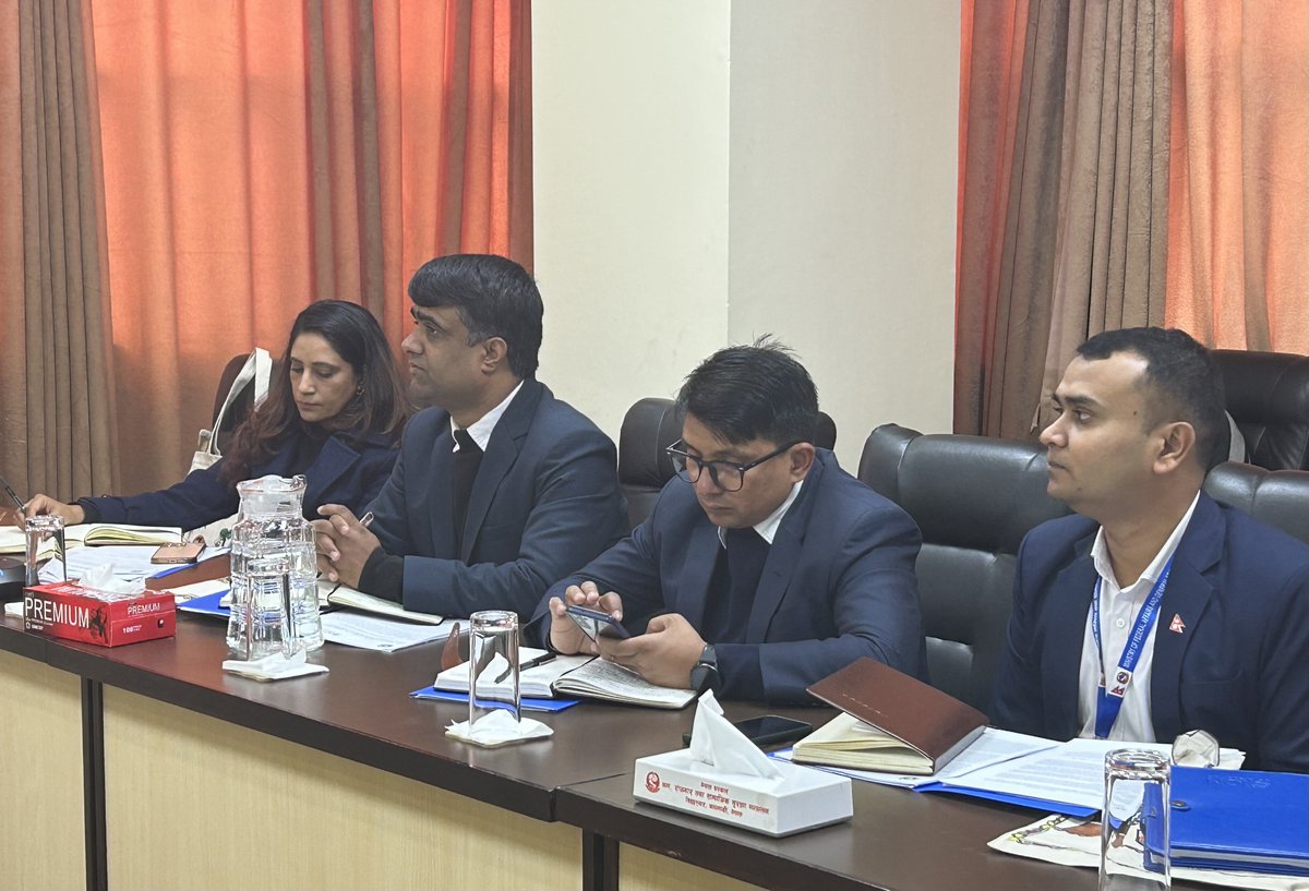 IOMnepal's tweet photo. 1 TWG meeting of d #IOMDevelopmentFund supported project- Nepal: Promoting a Human Security & Gender Equality based Approach 2 Migration & Adaptation 2 Climate Change was held on 7 December. TWG comprises of representatives from #NPC #MoFAGA #NDRRMA #MoLESS #MoFE and #IOM https://t.co/VKmq1yVRi1