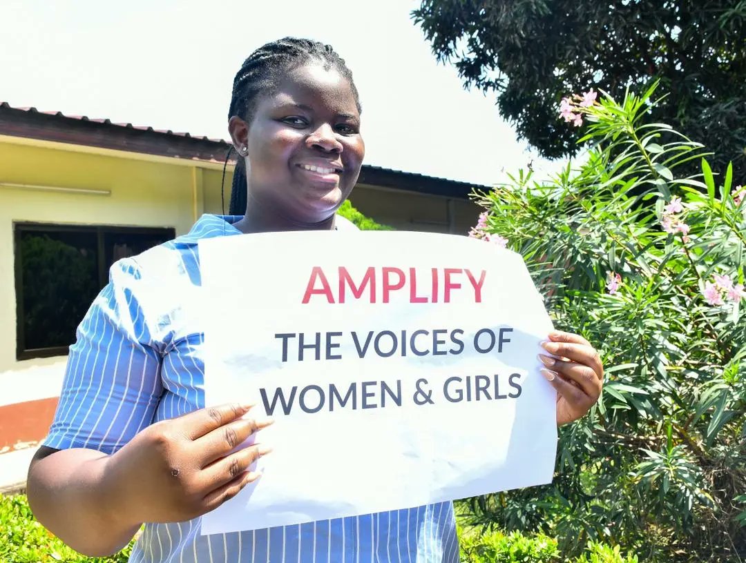 WorldVisionGH's tweet photo. Let's UNITE and invest in a world where women and girls can live free from fear and harm. Let's come together to amplify the voices of women and girls
#16DaysOfActivism #BreakTheSilence #NoExcuseย
#16Days #OrangeWorld #16DaysOfActivismAgainstGenderBasedViolence https://t.co/UcazSv9W6g