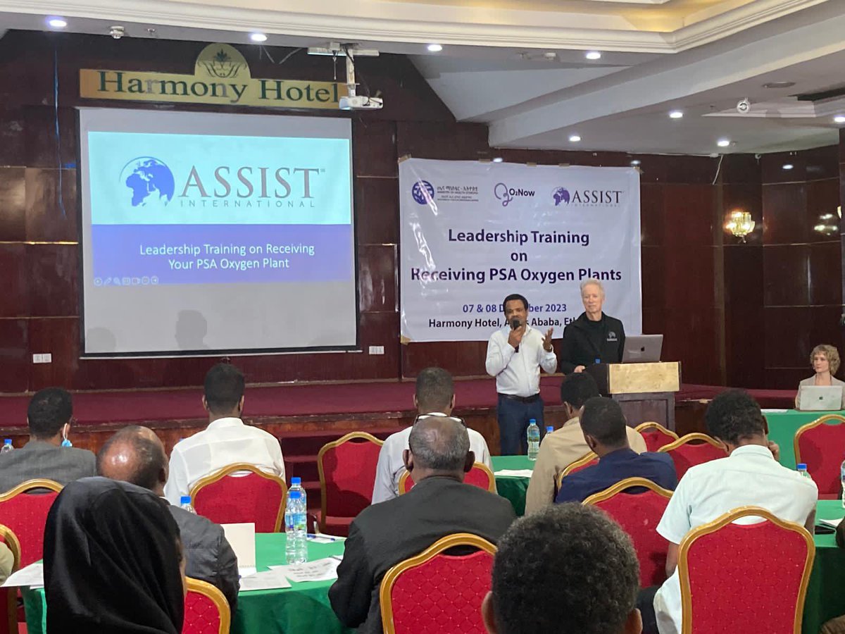 Assist International tweet media