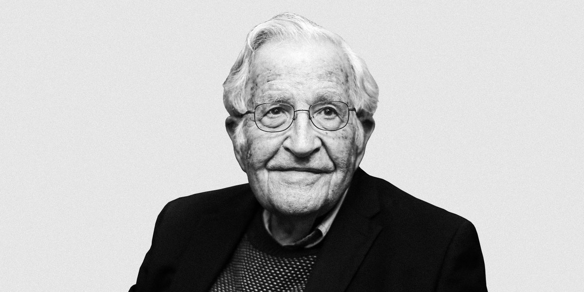 Noam Chomsky 95 yaşına girdi.
Çok değerli bir bilim insanı.