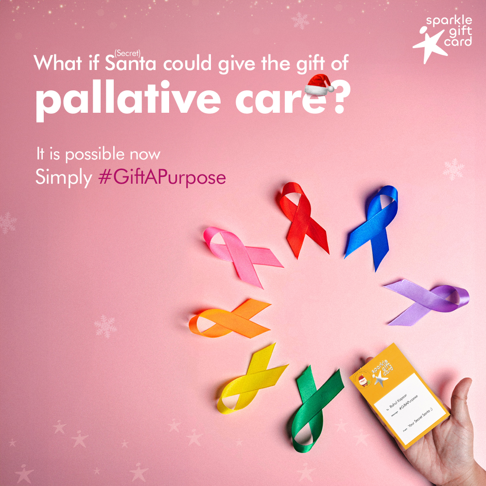 Bring comfort and dignity to those in need.

#GiftAPurpose with Sparkle Gift Cards for cancer patients. Donate to CanSupport's palliative care. Get yours at sparklegiftcards.com

#SparkleGiftCards #Cancer #PallativeCare