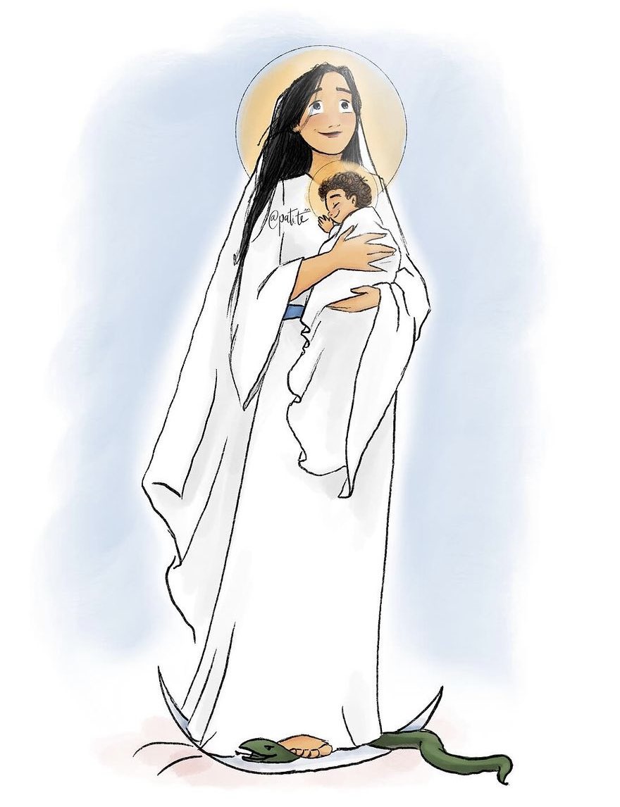 patite3's tweet photo. Un gran día para celebrar por todo lo alto.
La Inmaculada Concepción nos recuerda la grandeza de nuestra Madre y nos señala que su Hijo es el Camino más seguro para ser felices en la tierra y llegar un día al Cielo. https://t.co/ieznpS8Mfw