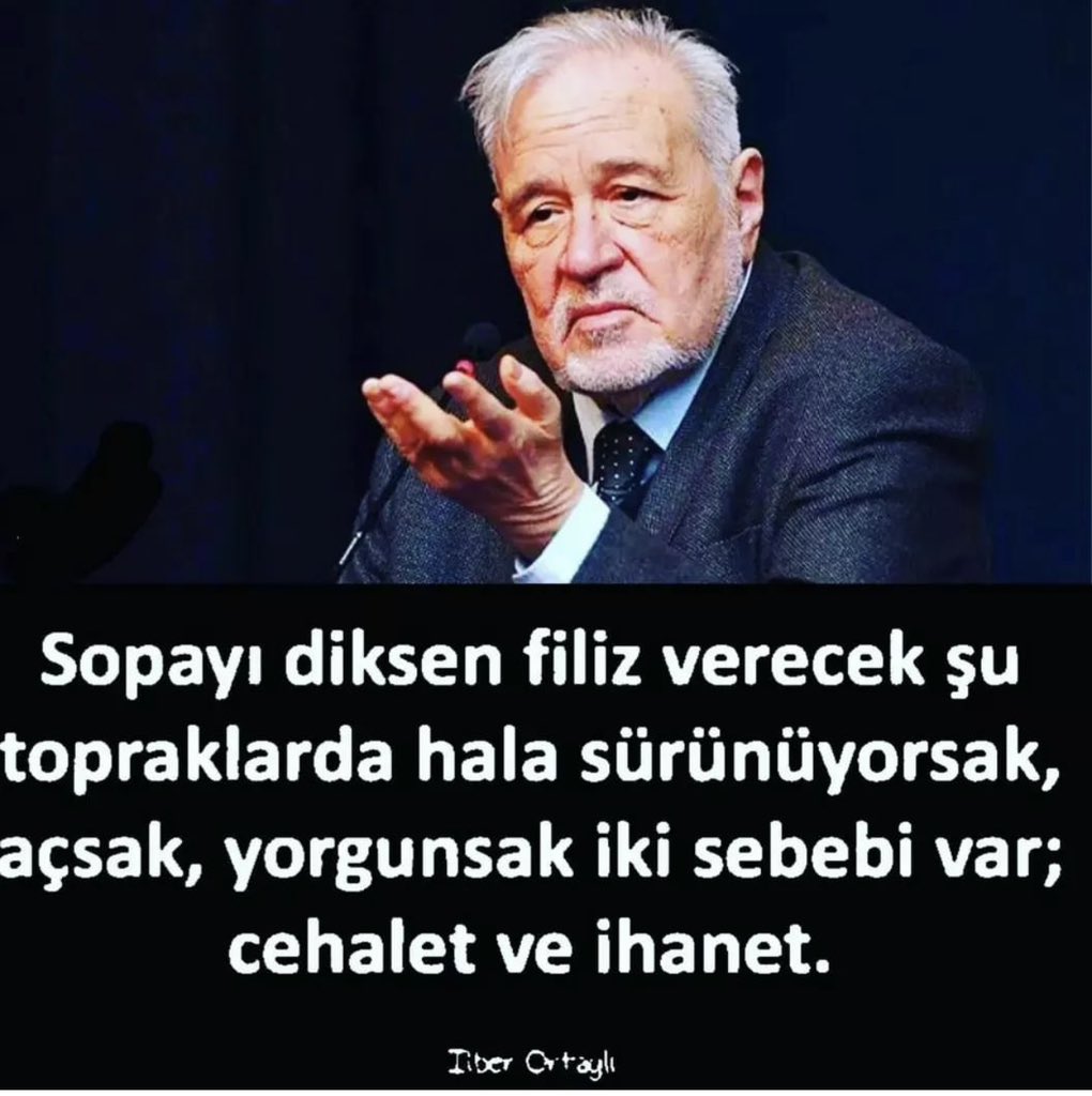 <a href="/TCAyla35/">T.C.Ayla🇹🇷</a> Var efendim var!
Bu ülkede nelerin olduğundan işte 
böyle,her bir şeyin farkında olanlar var
Olmayanlar da var.
Olup ta bana ne be diyenler de var.
Gaflet,Delalet ve Hiyanet içinde olanlarda var.