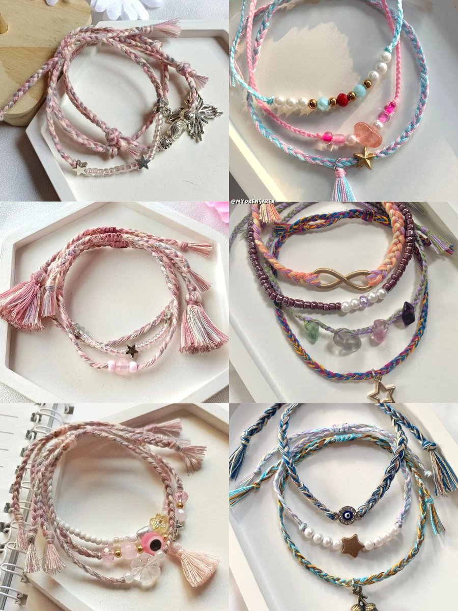 aesthetic tassel bracelet

— a thread
