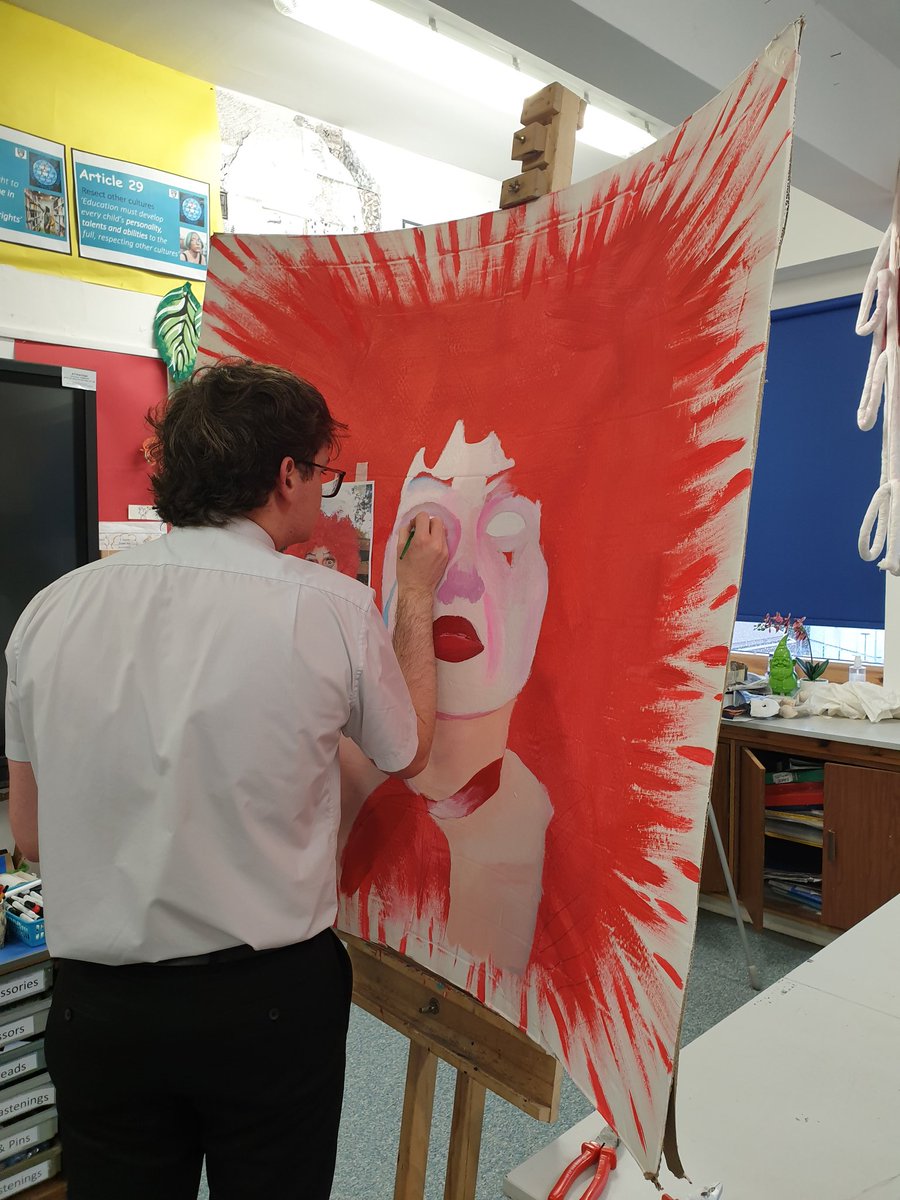 BlairgowrieART's tweet image. Our AH Art &amp;amp; Design pupils working hard on outcomes for the Expressive Arts Show next Thursday night! 🥰 #creativedecisions #workingtoadeadline #ideas #presentingtoanaudience