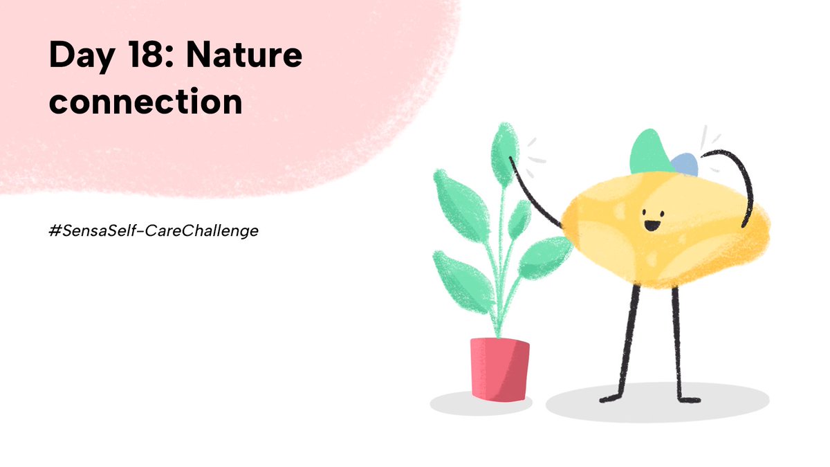 Self-care #challenge: Day 1️⃣8️⃣ Try to connect with #nature today. Dedicate some time to spend in a garden or a park, or bring in a new houseplant to nurture and grow. Already put a Christmas tree in your house? Take a moment to appreciate it, too! 🎄