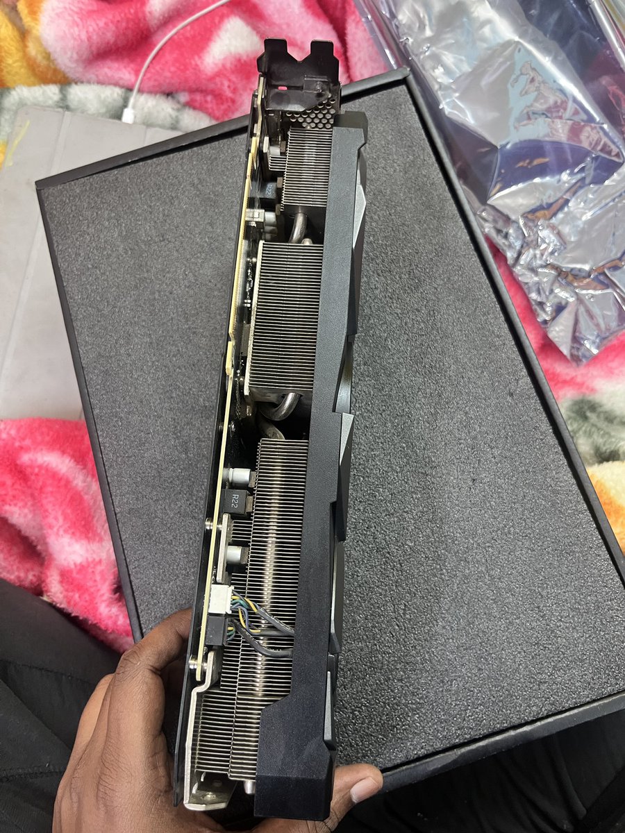 MacAndroidco's tweet image. Selling my 3 msi ventus rtx 3080 graphic card.
1 year, 9 month old
Used only for 5 months
Bill box available
Price: 35000 ( includes shipping)
Intrested people dm me, and also can tag in comment pr retweet.
#graphicCard