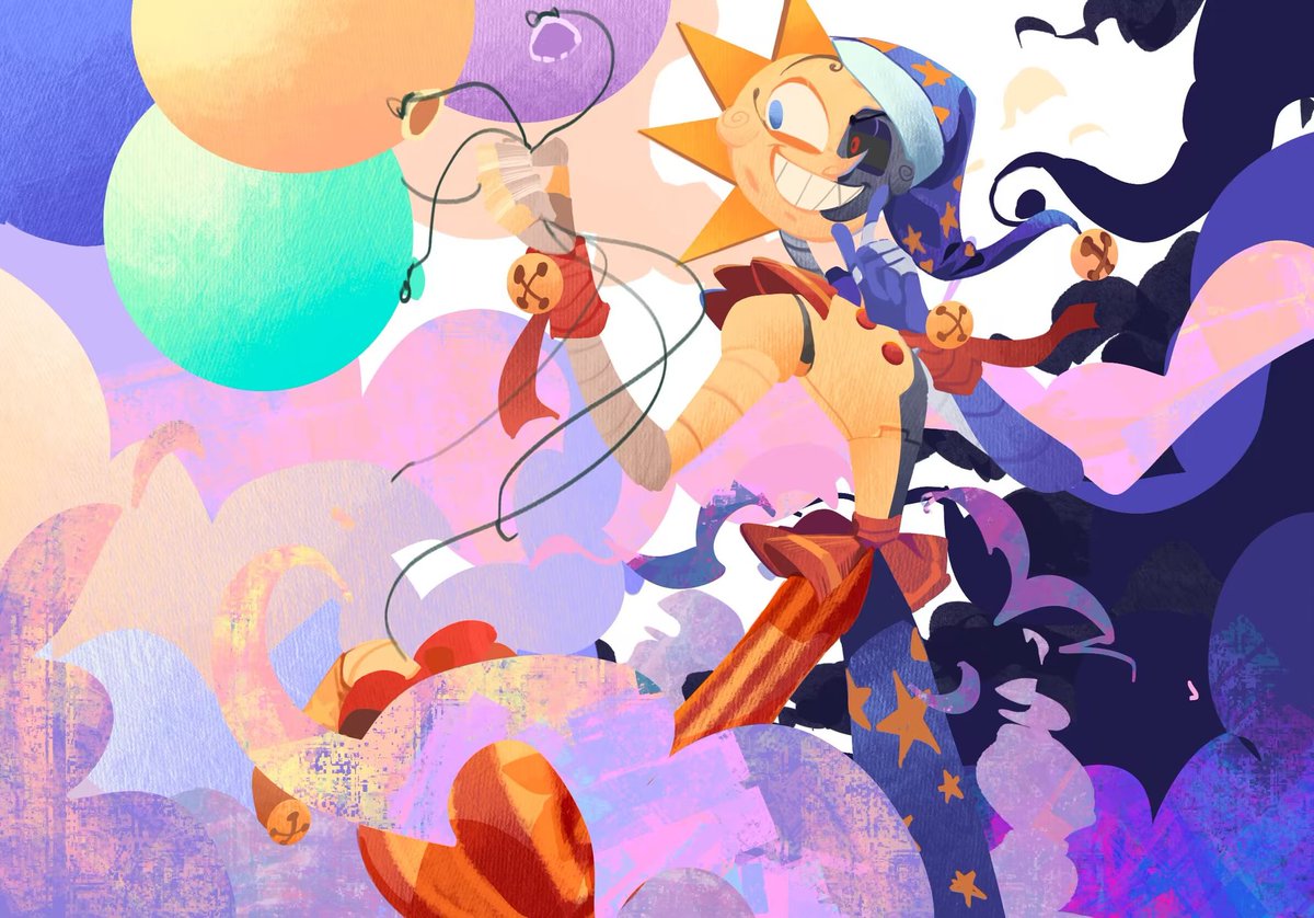 zoyoucho_real's tweet photo. meeting sun &amp;moon～
#fnafsecuritybreach #FNAF https://t.co/pt8tBWbnhK