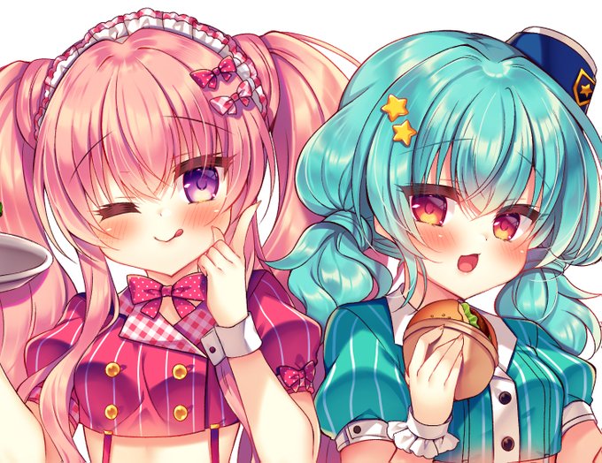 お顔アップ版🍔
可愛く描いたのでぜひ見てくれると嬉しいです🥹💕 