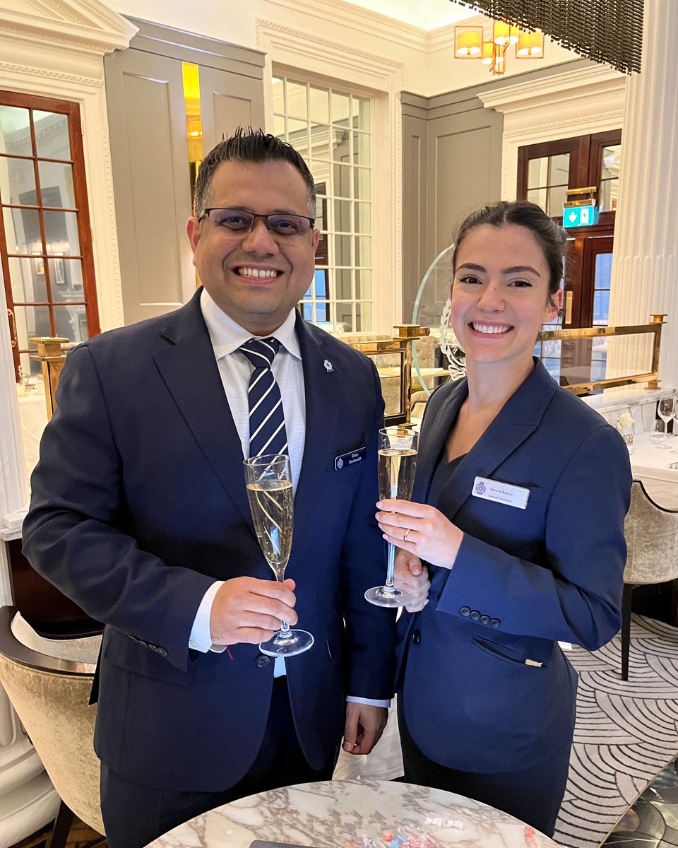 The Club are incredibly proud to announce that Serena Buono, Assistant Manager of the Fountain Brasserie, has been selected as a finalist in @goldscholarship 2024. Please join us in wishing Serena the very best of luck as she embarks on preparations for the finals. #GSS2024
