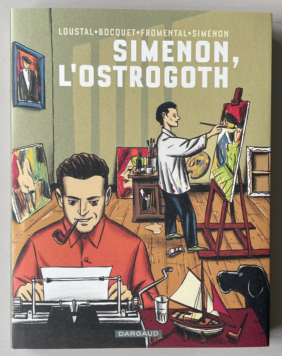 3gr3S_S3rg3's tweet photo. Petit passage intéressé chez @BD_Liege
- Simenon
L’ostrogoth
#Loustal #Bocquet #Fromental #Simenon @EditionsDargaud
- Les enfants du ciel
#Desberg #Vrancken @galeriemaghen
(Suite à une recommandation de @bdecouverte1 )
#Filthebeat 🧶🥁 https://t.co/PBL76ZmdN6