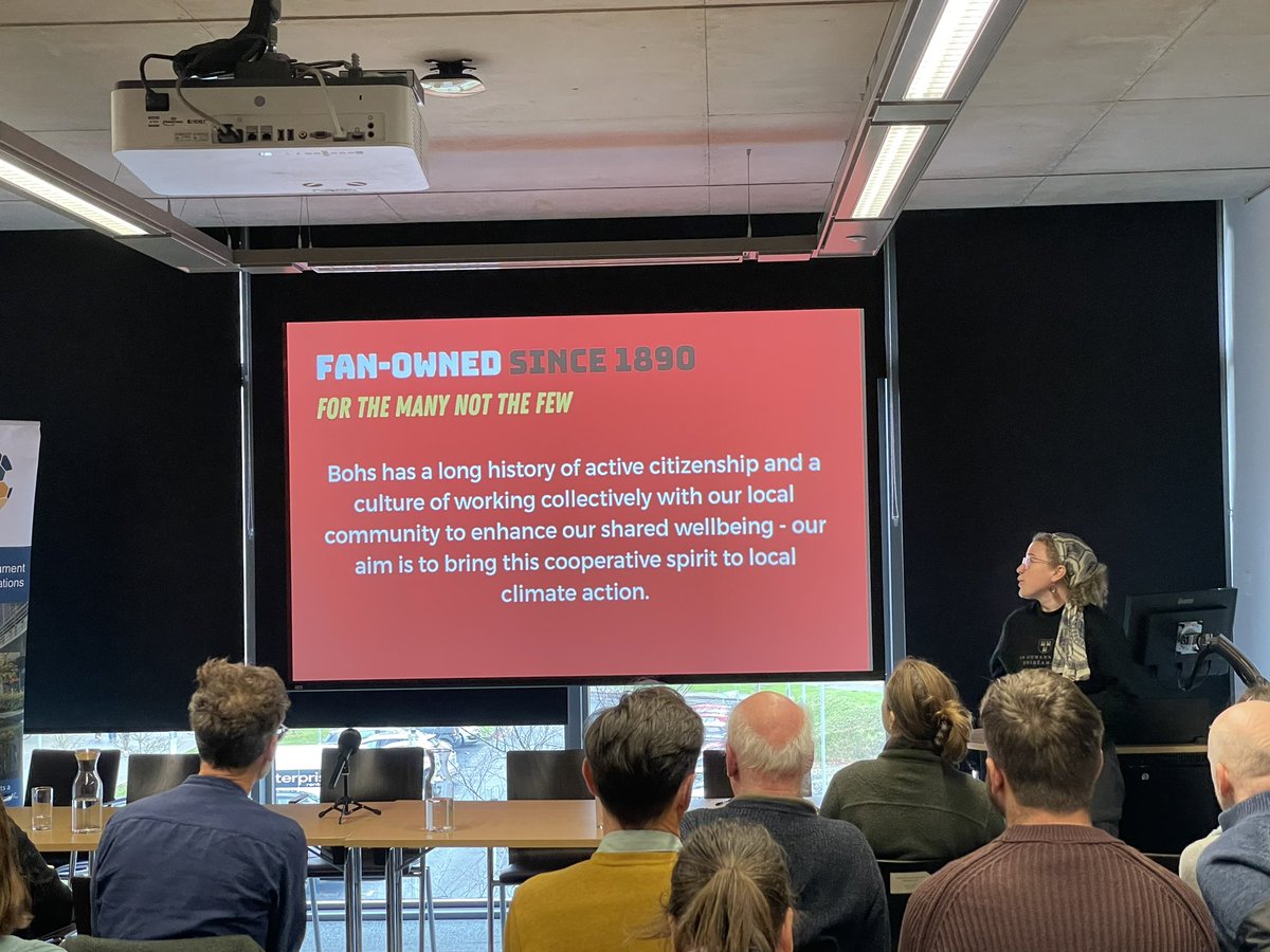 Our next speaker is <a href="/bfcdublin_CliCo/">Bohemian Climate Cooperative</a> Kaytlyne Armstrong Explaining the spark and how the climate cooperative works at todays seminar on the contribution of social science to #climatechange #mujusttransition <a href="/MU_Sociology/">MU Sociology</a> <a href="/Maynoothgeog/">Maynooth Geography</a> <a href="/MU_Research/">MU Research</a> <a href="/MaynoothUni/">Maynooth University</a> <a href="/MUAppSocSc/">MU Applied Social Studies</a>
