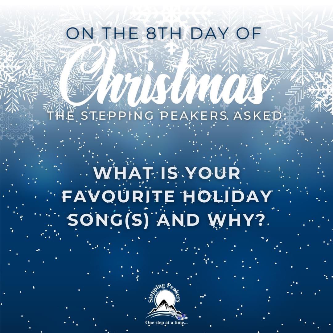 Who else loves Christmas music? Let’s hear your favourites! @samheughan @mypeakchallenge