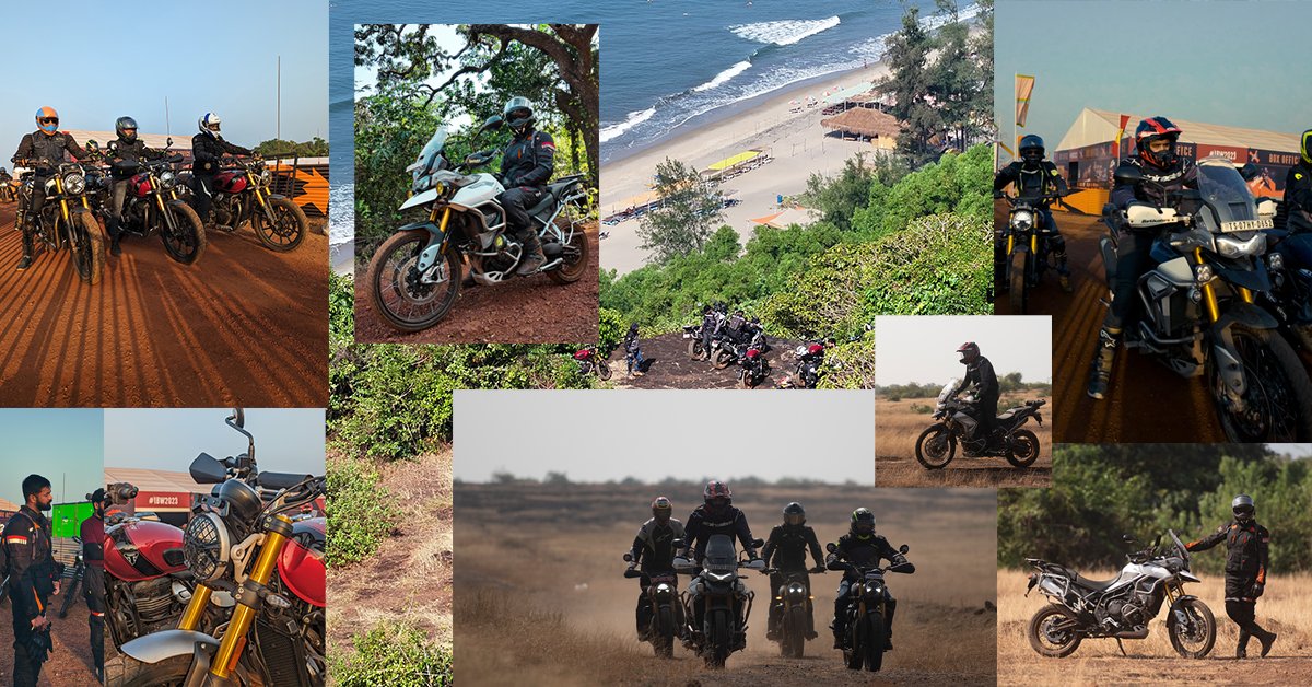 IndiaTriumph's tweet photo. Our first day at IBW started early, with The Secret Trails - an exciting ride exclusively curated just for Triumph riders.
Our ride, led by the Goa Motorcycle Club, took us through some unexplored trails and offbeat tracks here in Goa.
Oh, what fun it was!
#TriumphAtIBW23 https://t.co/mAVYm6QzRl