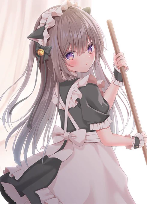 メイドさんでした! #今年も残りわずかなので今年一番伸びた絵を貼る見た絵描きさんも強制でやる 