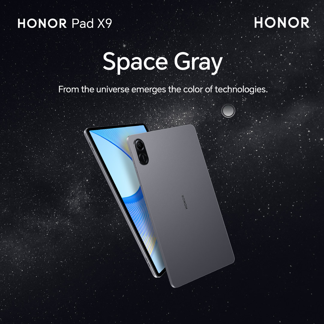 Dive into a universe of possibilities with Honor Pad X9 in mesmerizing Space Grey! 🌌✨ Immerse yourself in cutting-edge technology as it emerges from the cosmic depths.
Snatch the stars and make the universe yours! ✨📱
#HonorPadX9 #SpaceGreyElegance #TechUniverse #GrabTheCosmos
