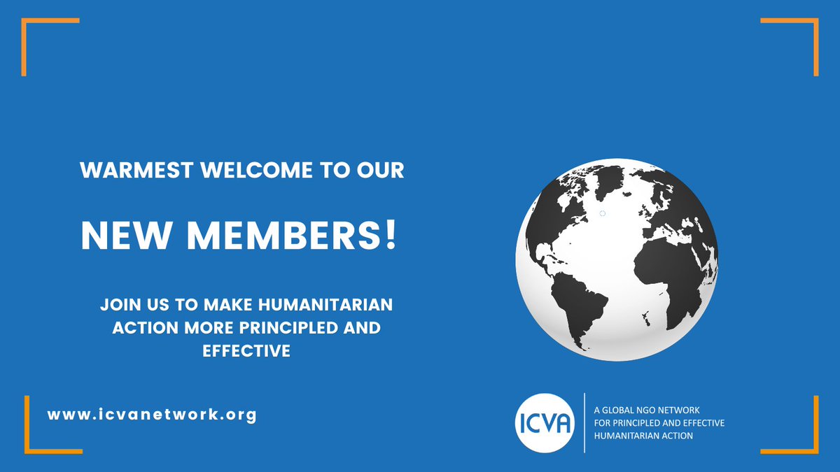 ICVAnetwork's tweet photo. 🎯We are pleased to announce that @gredosom,
@Horan_NGO, @iahrageneva, @RefugeesSeat &amp;
@gisf_ngo are now members of ICVA.  

We look forward to working together to make #humanitarian action more principled and effective!  
Learn about ICVA members👇 
https://t.co/eA1YSBKxRi #ngos https://t.co/JfqnuaJ0W8