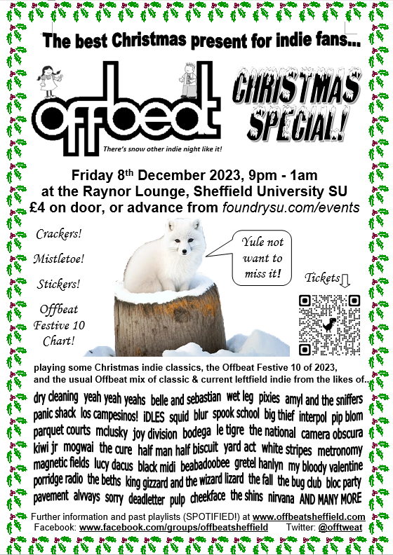 Offbeat indie night tweet media