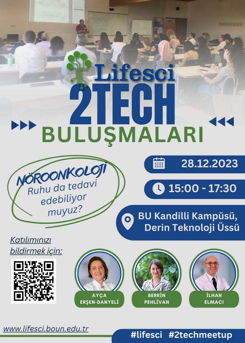 bogaziciCT3's tweet photo. LifeSci 2Tech Buluşmaları Yeniden Başlıyor!

28 Aralık 2023 Perşembe günü yaşam bilimleri ekosistemi BU LifeSci ev sahipliğinde saat 15:00 - 17:30 arası Kandilli Derin Teknoloji Üssü’nde bir araya geliyor ve 2Tech buluşmaları kaldığı yerden devam ediyor.

#lifesci #2techmeetup https://t.co/TUjaEvjbyi