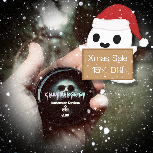 DimensionDevice's tweet photo. It's Christmas time π
We're offering 15% off all Chattergeist Touch orders until the 1st of January!
https://t.co/UTIn3ZMaPX
#chattergeist #ovilus #ghost #haunted #ghosthunting #ghosts #paranormalinvestigation #paranormal #spooky #paranormalactivity #paranormalinvestigator https://t.co/xidyZEzSML