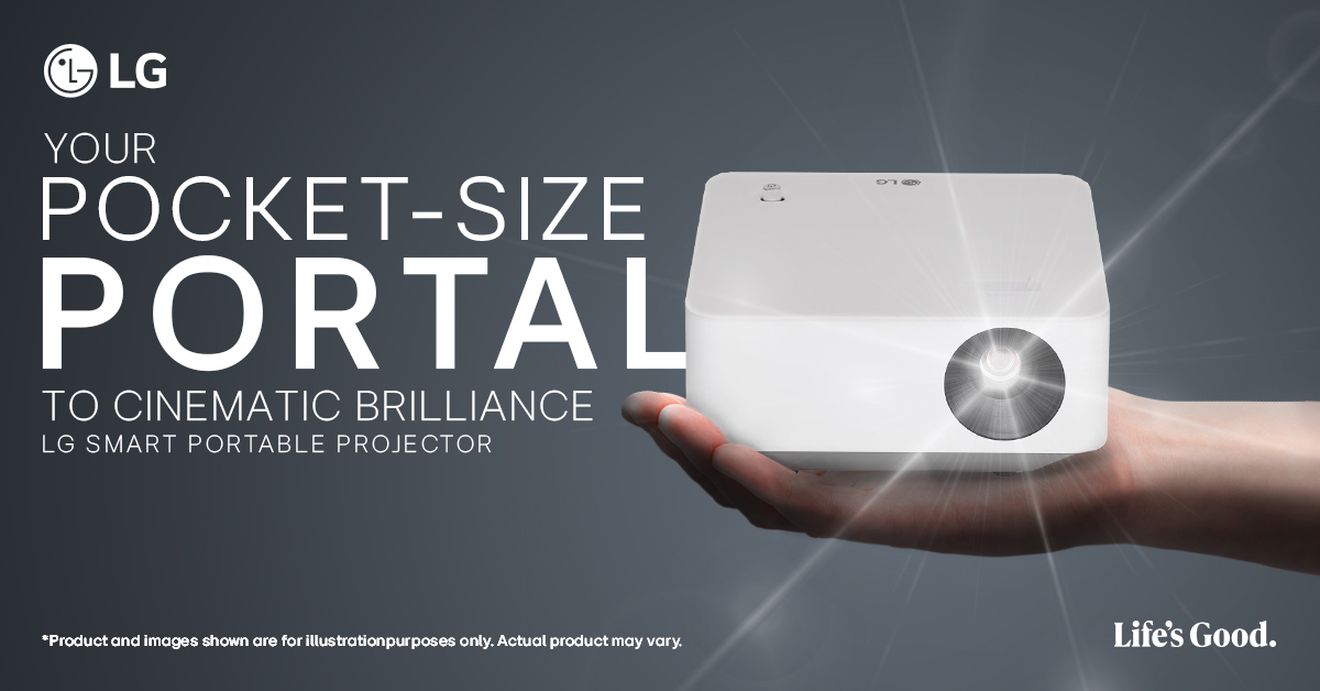 LGIndia's tweet photo. Be ready to explore a world of cinematic brilliance with the LG CineBeam projector.
Know more at https://t.co/S39Ae1ukZt
#LGCineBeamProjector #Projector #CineBeam #CinematicVisuals #VividDisplay #Clarity #LGProjector #LifesGood #LG #LGIndia https://t.co/dLNjQSLPQ0
