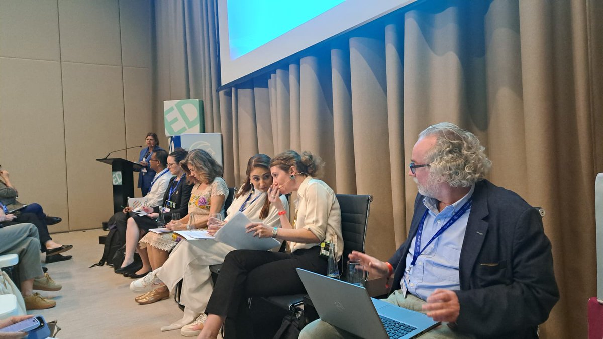 Great discussion at today's #UNPRPD session during the #RewirEDSummit @ #COP28UAE !📢'What Works to Build More Inclusive and Climate-Resilient National Systems?' which explored the importance of embedding disability inclusion into climate change and education #DisabilityInclusion