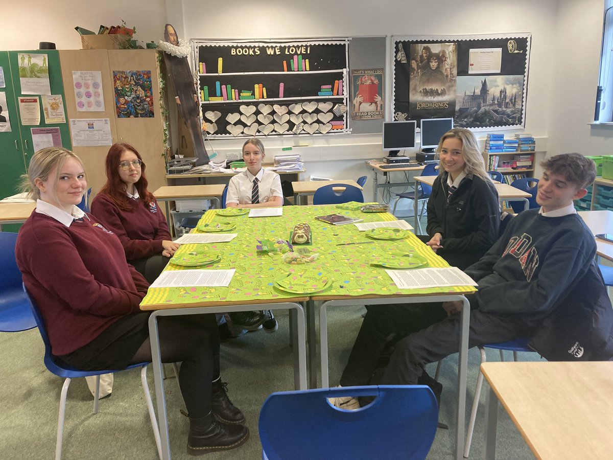 Another birthday and essay completion day for the Advanced Higher Students.