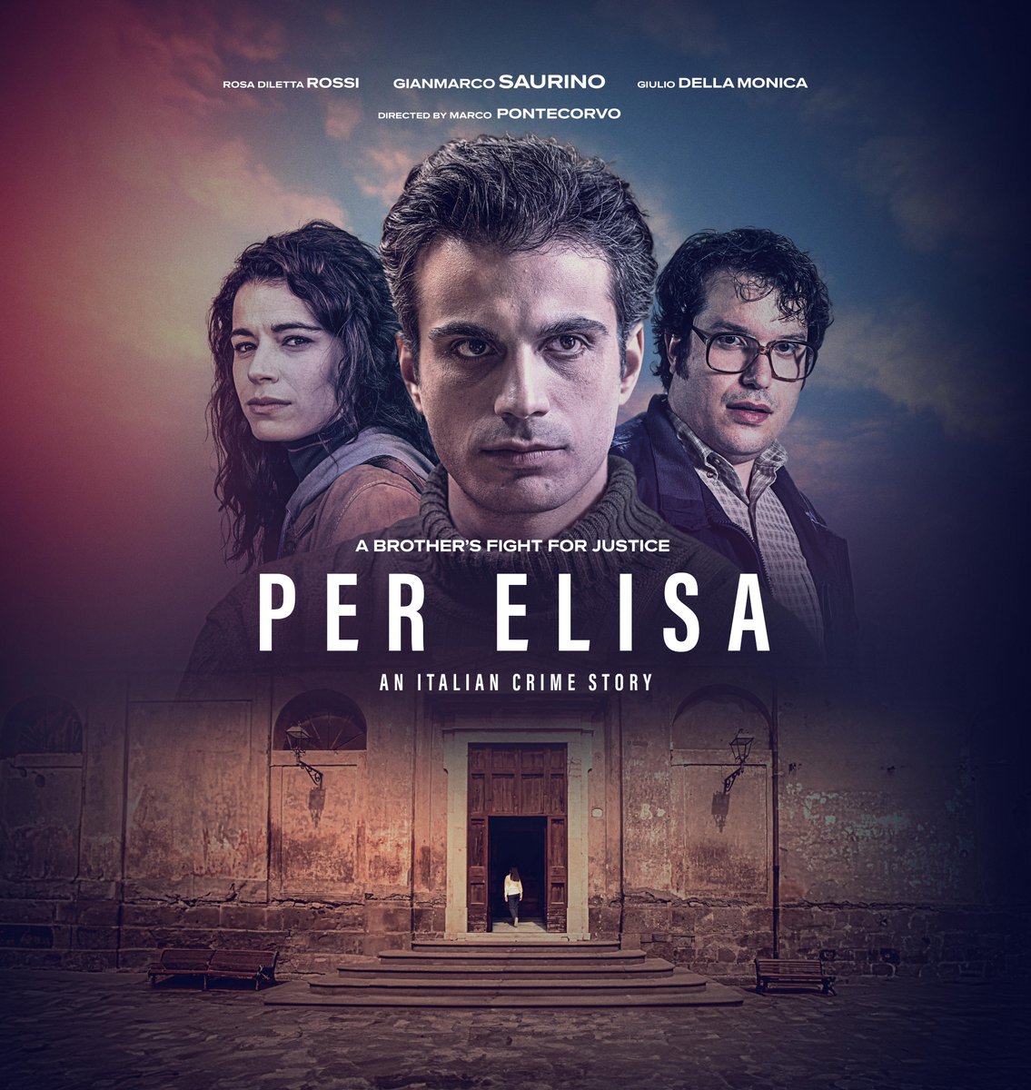 wearelcd's tweet photo. Our latest key art for @itvstudios new crime drama Per Elisa: An Italian Crime Story. Here’s the finished article and a sneak peek at our workings and iterations. See more on our website! https://t.co/v70WWtBYCr