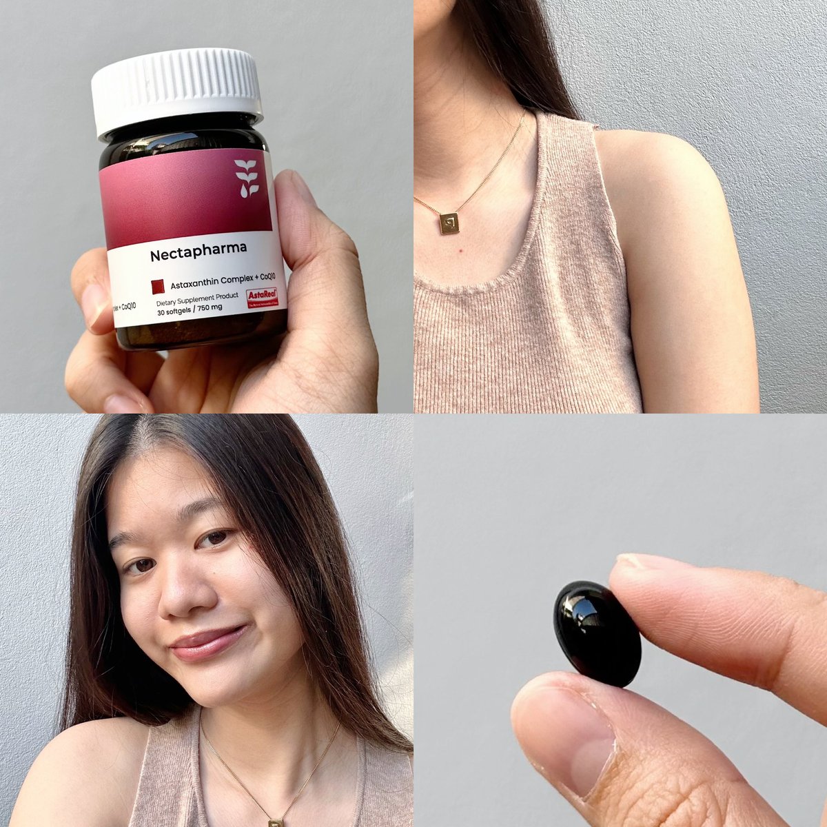 prangchaa's tweet photo. ไม่แปลกใจเลยที่ทำไม แบรนด์Nectapharma ขายดีเทน้ำเทท่า ประทับใจจังเพราะดีจริง ปรางกินหลังอาหารเย็น astaxanthin วันละ 1เม็ด กินต่อเนื่องติดต่อกันเลย เผยผิวใส แข็งแรง ต้านอนุมูลอิสระ อยากผิวดีต้องลองๆๆ #ของดีบอกต่อ https://t.co/z2FYkSfoXB