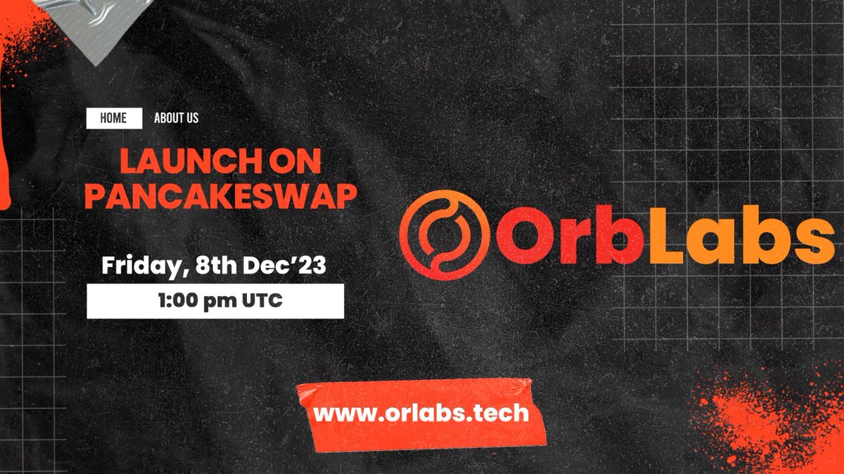 OrbLabsOfficial's tweet photo. 🟢Big Announcement! 

🐰 Orblabs is launching today, December 8th 2023 at 13:00 UTC! 

🔶 Get ready for a stellar experience as we bring innovative solutions to the decentralized space! 

📈 Don't miss the launch – SET THE REMINDER!! and be a part of OrbLabs revolution https://t.co/FeULpdhAQj