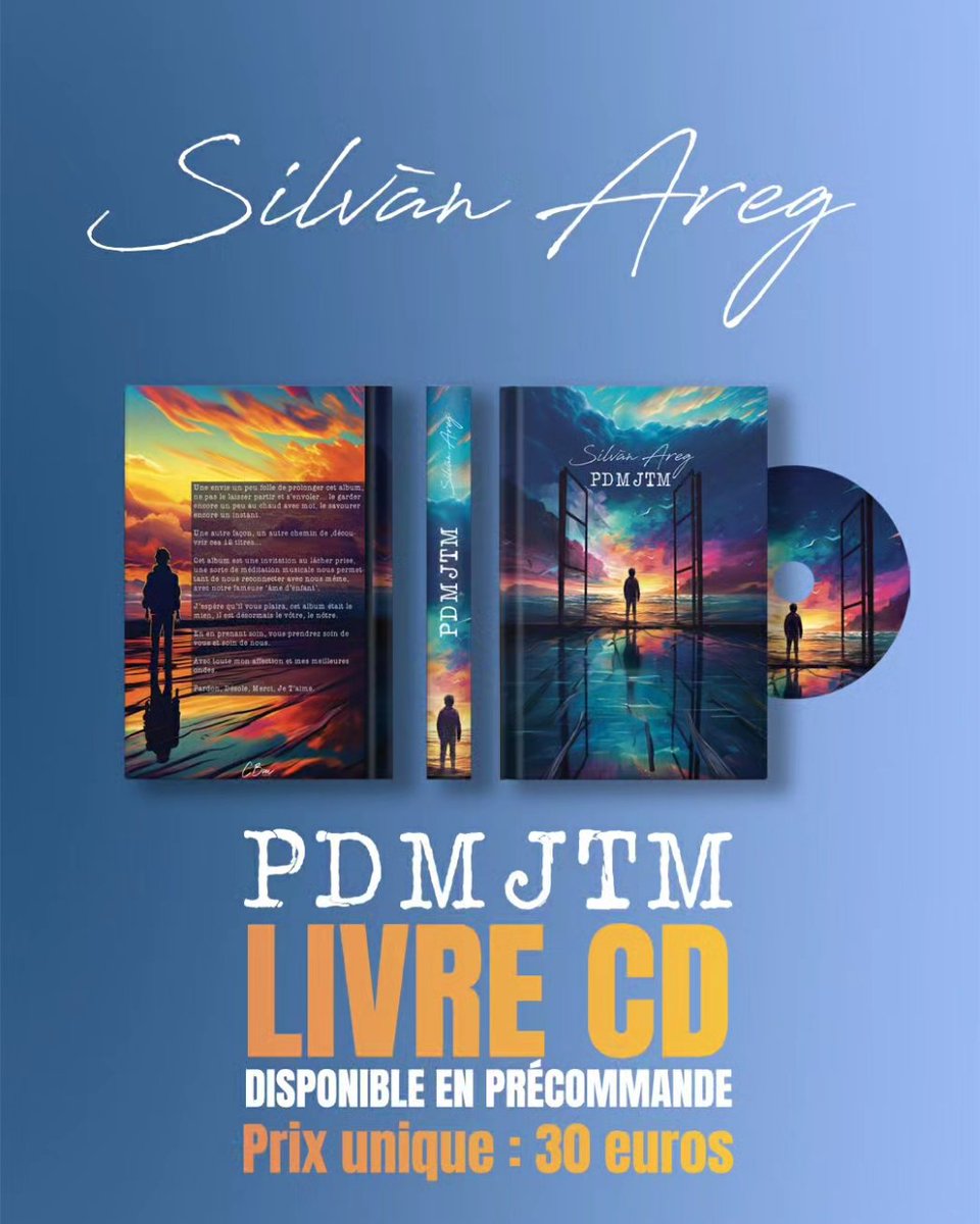 Livre Cd totalement disponible en pré commande 🙏😇
cazbmusic.fr/shop