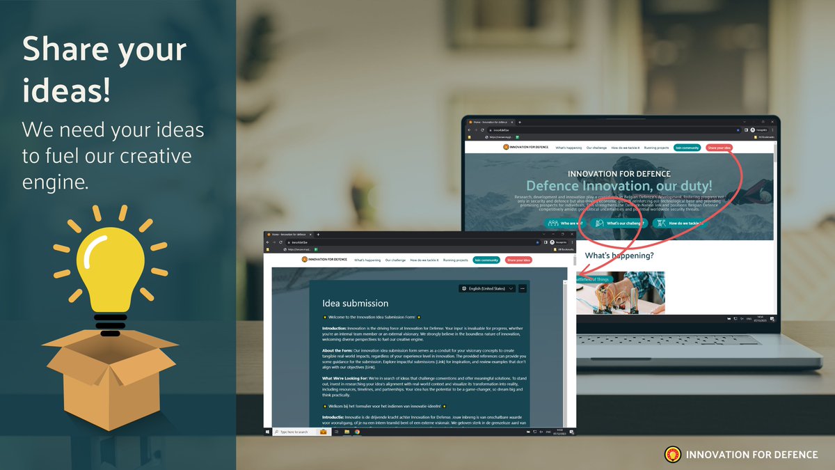 Innovation for Defence tweet media