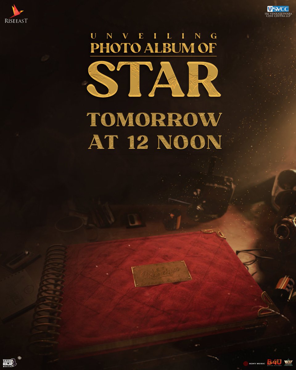 Unveiling photo album of #STAR ⭐ Tomorrow at 12.00 Noon #STARMOVIE #Kavin #Elan #Yuvan #KEY @Kavin_m_0431 @elann_t @thisisysr @aaditi_pohankar @LalDirector @kailasam_geetha@riseeastcre @SVCCofficial @Pentelasagar @BvsnP @ivyofficial2023 @RajaS_official  @Sunilofficial