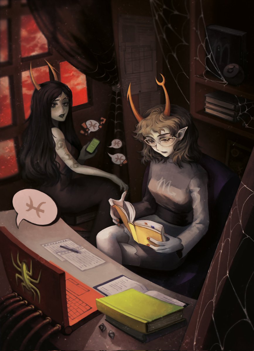 vbkk_'s tweet photo. #HOM3STUCK #Homestuck 
чтоооо можно наконец публиковать работы с зина? https://t.co/esH7zm7YnH