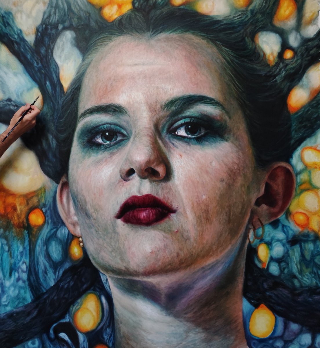 eugenvarzic's tweet photo. "Mother Night"
150x150 cm
oil on canvas, in progress
#art #artist #artwork #artoftheday #arte #conteporaryfigurativeart #contemporarypainting #beautifulbizarremagazine
#beautifulbizzareart #beautifulbizzare
@BeautifulBzarre
@MuseuMEAM
@poetsartist
@33contemporary https://t.co/bGhXzjDdf4