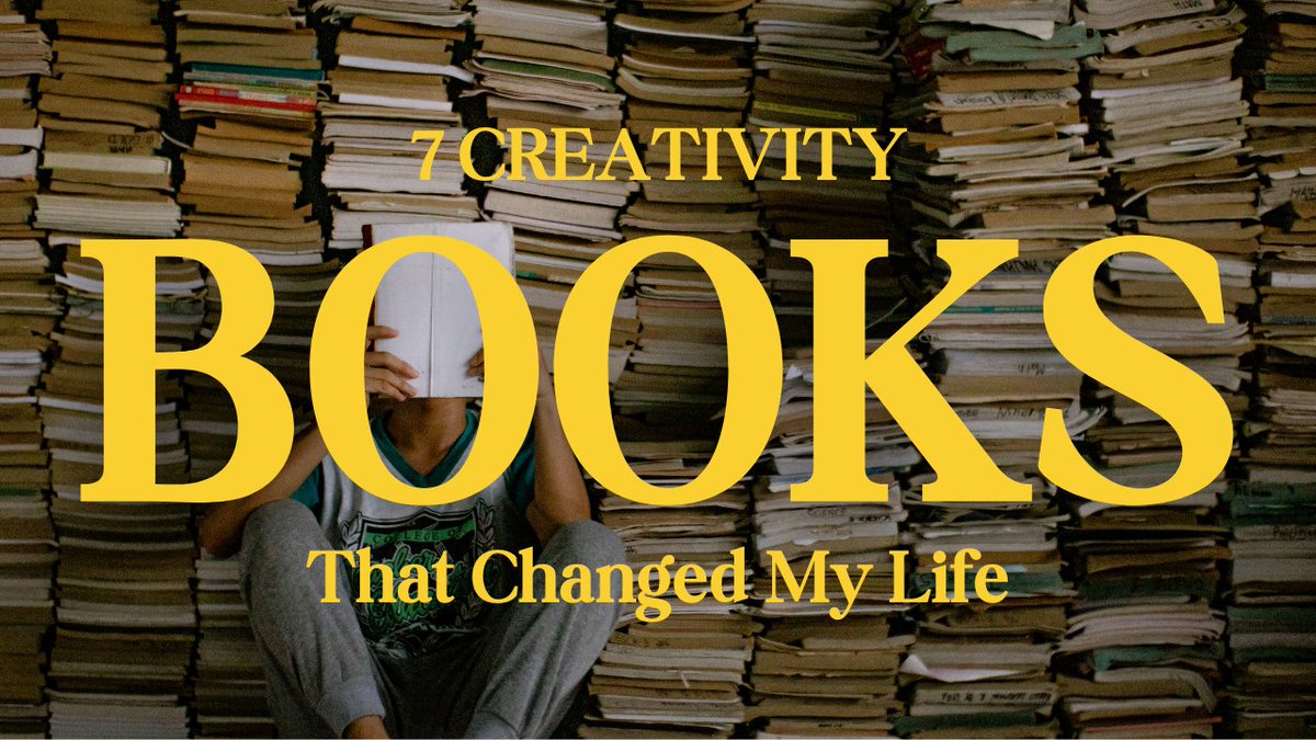 My Favourite Books For Creativity *patron-only-vlog* patreon.com/kathrin_YT