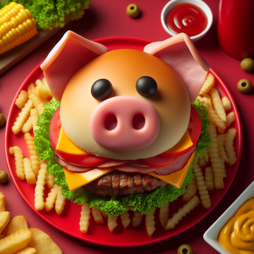 NickCaptain6's tweet photo. If the food looked like this, would you still eat it?🐙🐷🐱🐔
#deliciousfood #AIGC https://t.co/ecEjyj5ggF