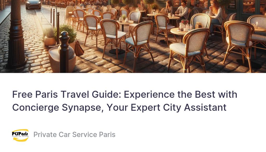 PrivateCarParis's tweet image. Adapting to Diverse Needs: Concierge Synapse for Every Traveller. Family Fun in Paris. Solo Travellers: Your Personal Companion. Accessible Paris: Inclusivity for All

Read more 👉 lttr.ai/ALJnc

#FreeTravelGuide #DreamParisJourney #ExploreParis #FreeConcierge