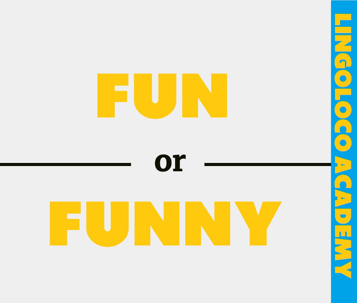 LingoLoco_PH's tweet image. 😆 🤩 Learn the differences between ‘fun&apos; and &apos;funny’ with us!
QUIZ: What&apos;s the missing word?  “I love learning English. It’s so much ______”. ⁠
a) funny
b) fun
#LINGOLOCOACADEMY #ESL #VOCABULARY #ESLteaching