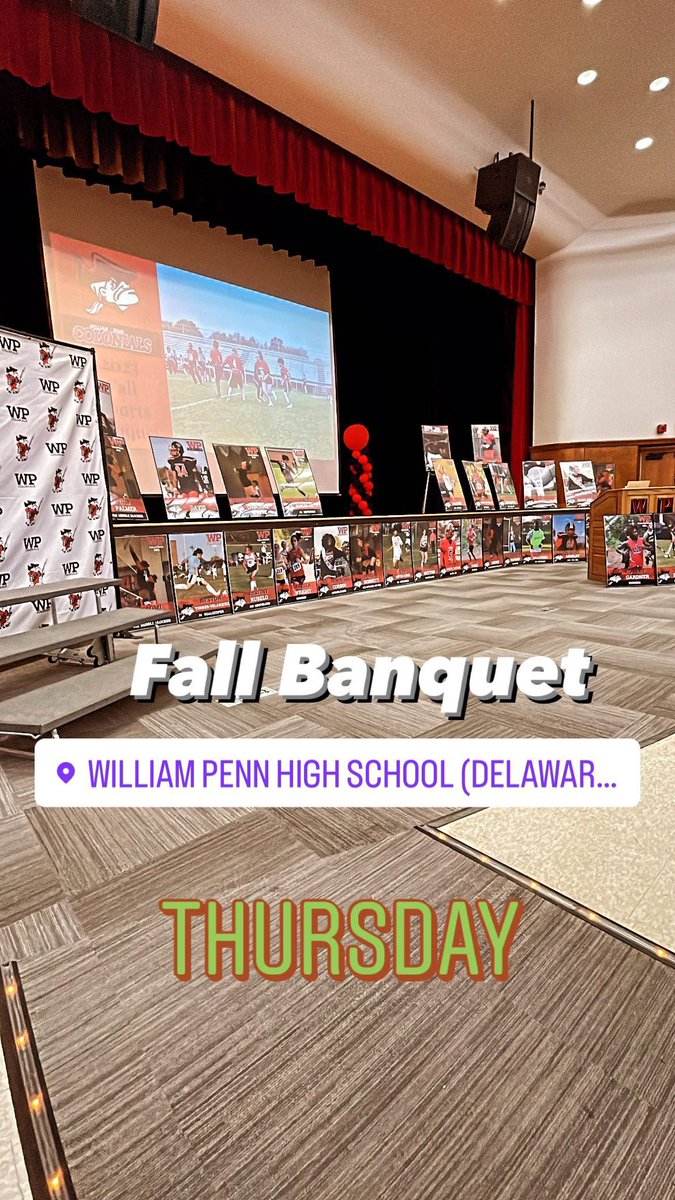 WPHS_Exposure's tweet photo. Fall 🍂🍁 Colonial ❤️‍🔥🖤 sports Banquet was a success. ✅ More rewards and more Colonials next year. https://t.co/CaNHtXabsB